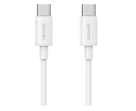 USAMS Kabel USB-C na USB-C 60W 1m Fast Charging YD Series biały - 1569012 - zdjęcie 1